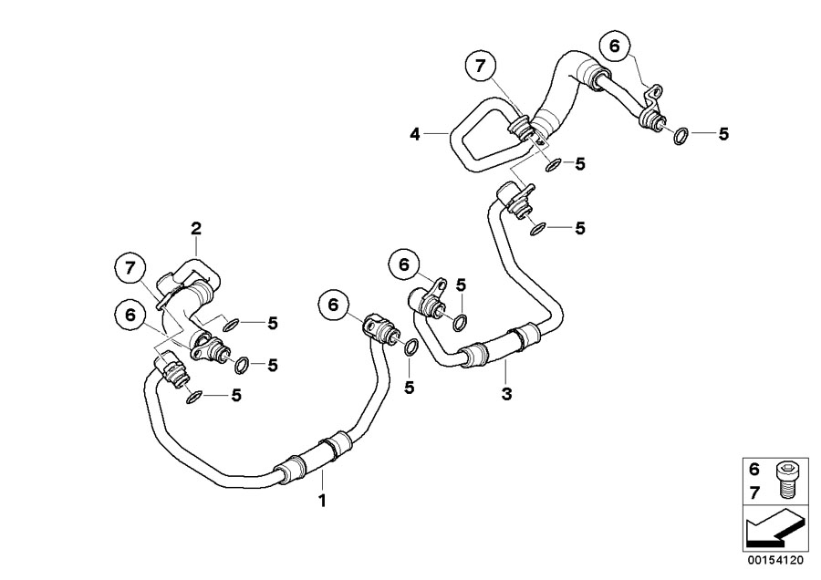 Bmw 535i E60 Intercooler Hose Diagram Go Parts Replacement F