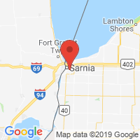 Google Map for Sarnia Fine Cars