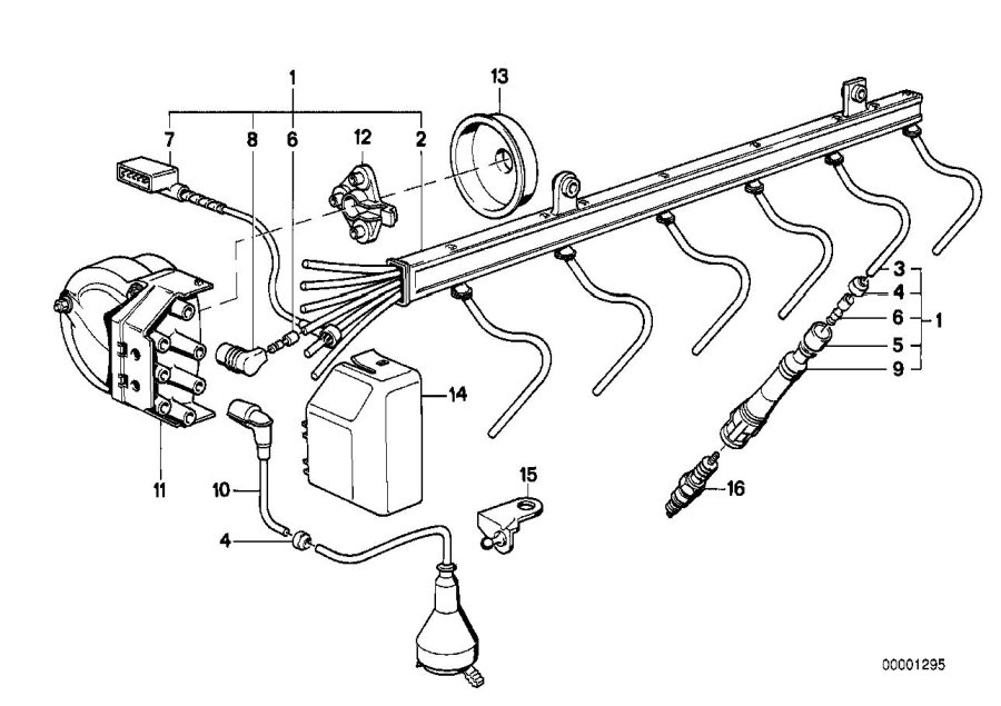 12121739479 - Marten repeller. Ignition, WIRE, System - Genuine BMW Part