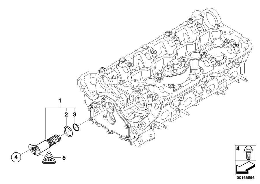 11368605123 - Solenoid valve (SOLV). ALPINA, Engine, Head - Genuine BMW