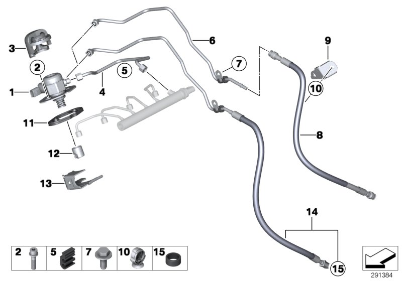 BMW X3 High-pressure pump. Fuel, System, Maintenance - 13518604229