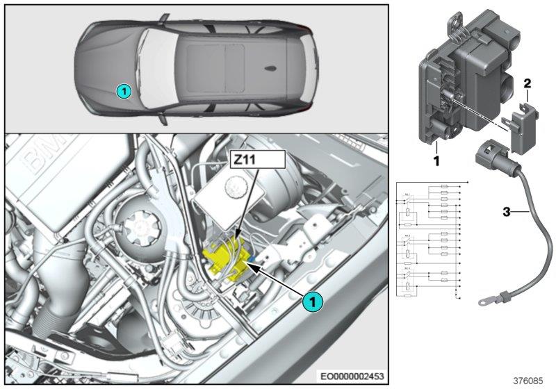 BMW X3 Integrated supply module - 12638645514 - Genuine BMW Part