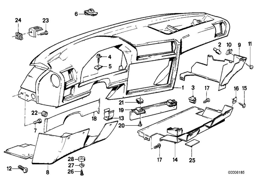 bmw e30 part list