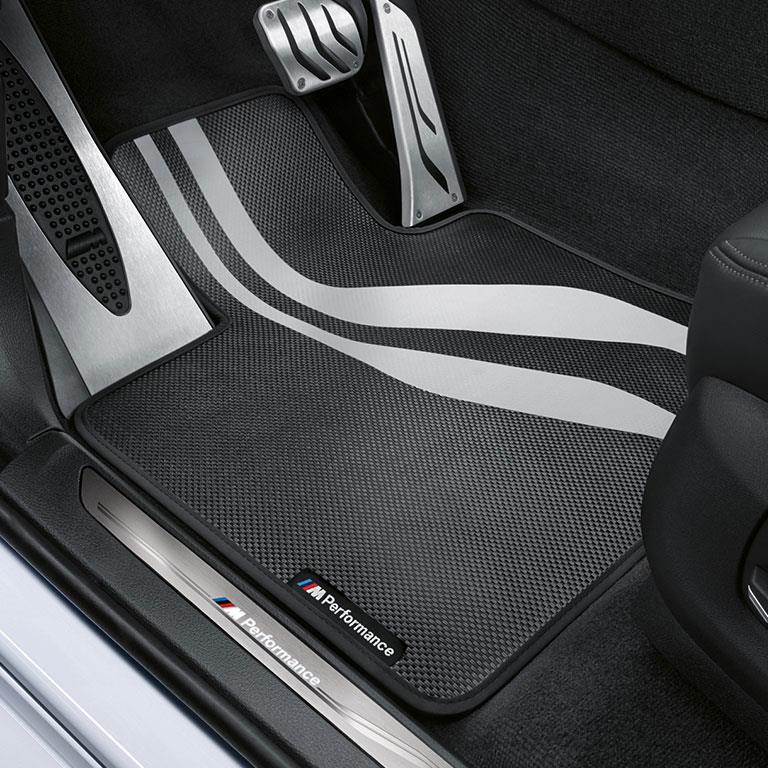 BMW X6 X6 m floor mats - front. Perfectly fitted, dirt-repellent and ...